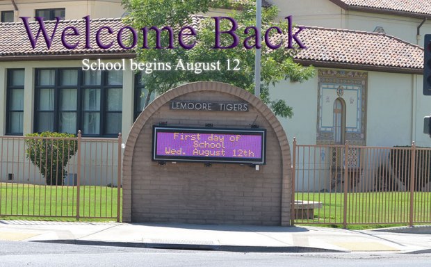 Another school year begins as classes open August 12 at Lemoore High School